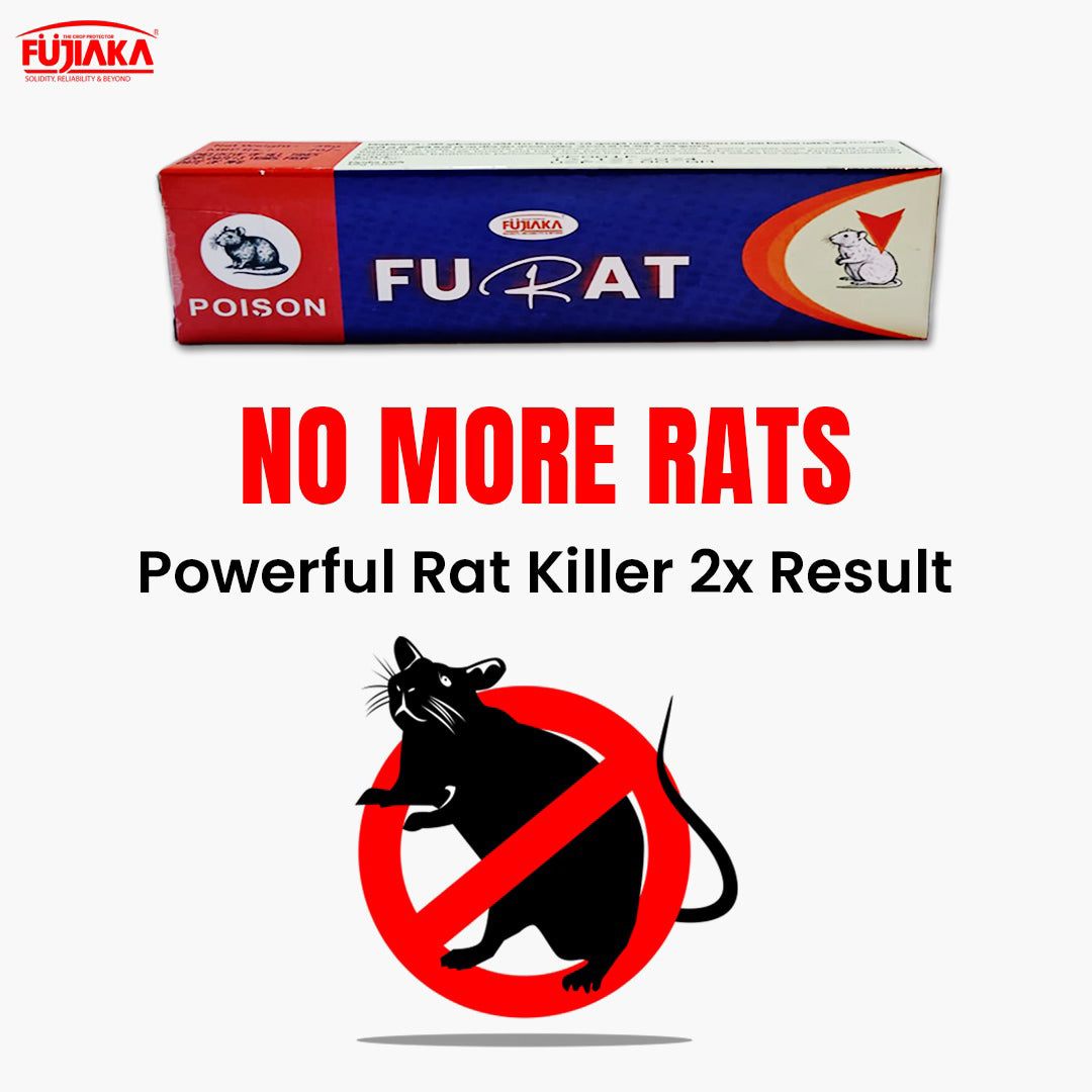 Furat Paste Rat Control - For Mice/Mouse/Rats/Rodents Control - 35gm - Pack of 5