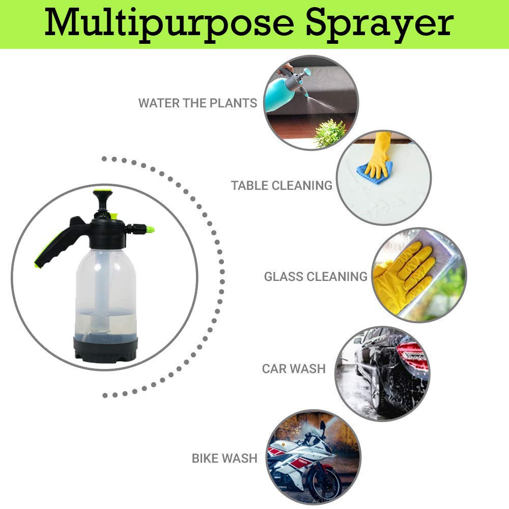 FUJIAKA WS/1.5 with Viton® Washer, Handheld Garden Sprayer Pump for Gardening and Pest Control
