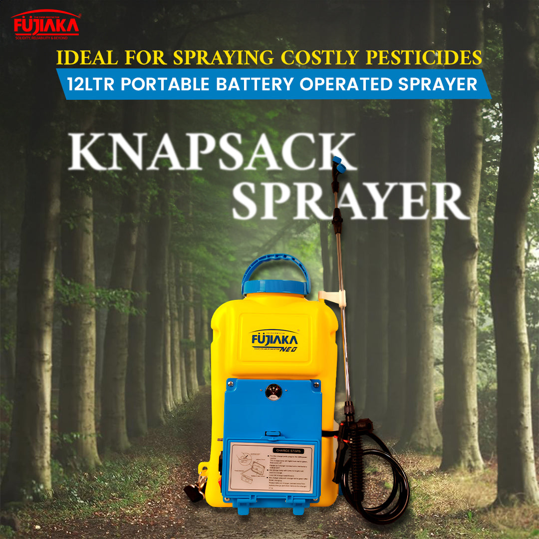 FUJIAKA NEO, Battery Operated Agricultural Knapsack Sprayer-12 Litres