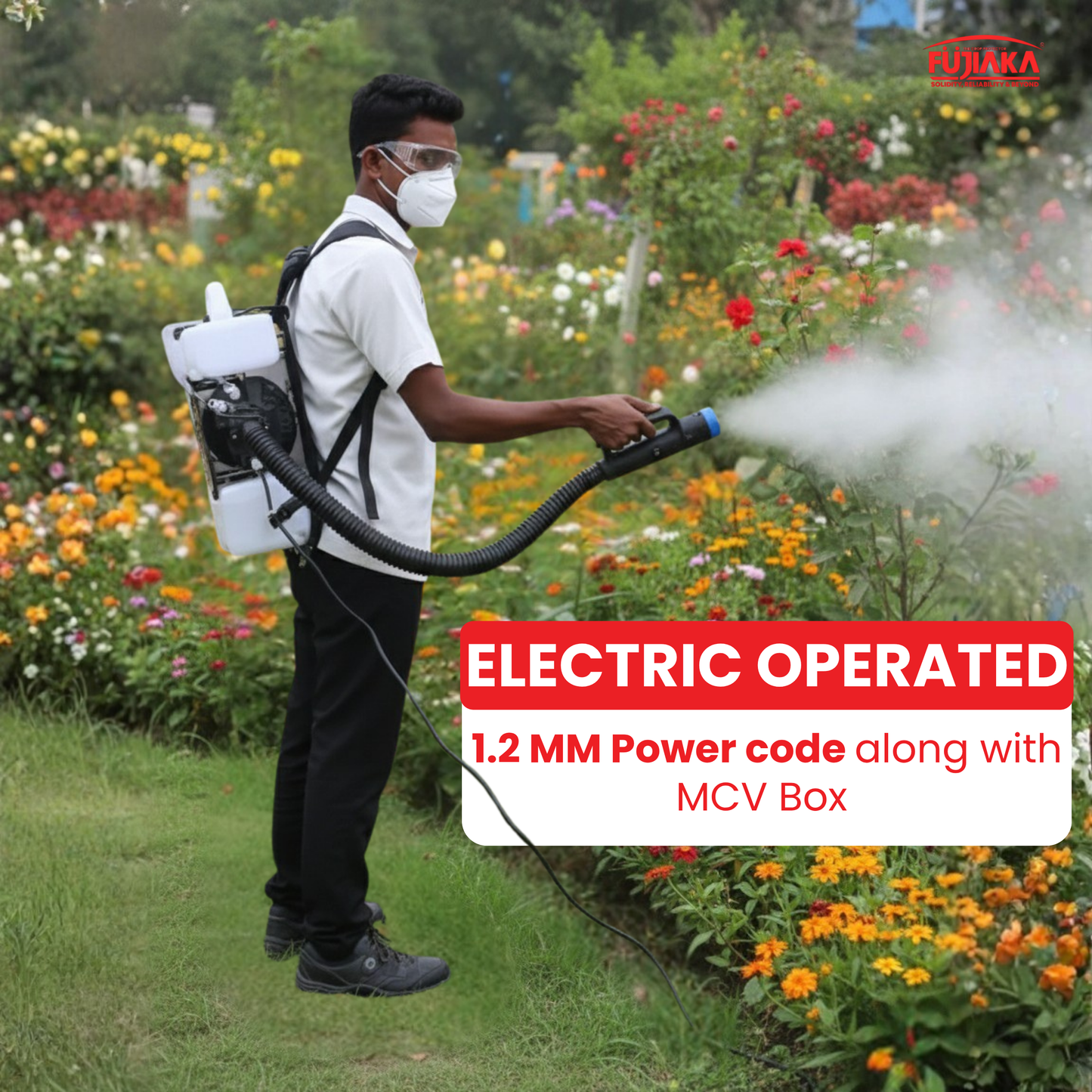FUJIAKA LUV, Electronic ULV Cold Fogger, Mist Duster, Sanitization Machine