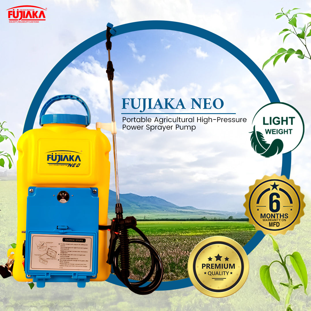 FUJIAKA NEO, Battery Operated Agricultural Knapsack Sprayer-12 Litres