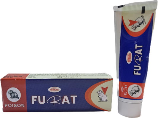 Furat Paste Rat Control - For Mice/Mouse/Rats/Rodents Control - 35gm - Pack of 5