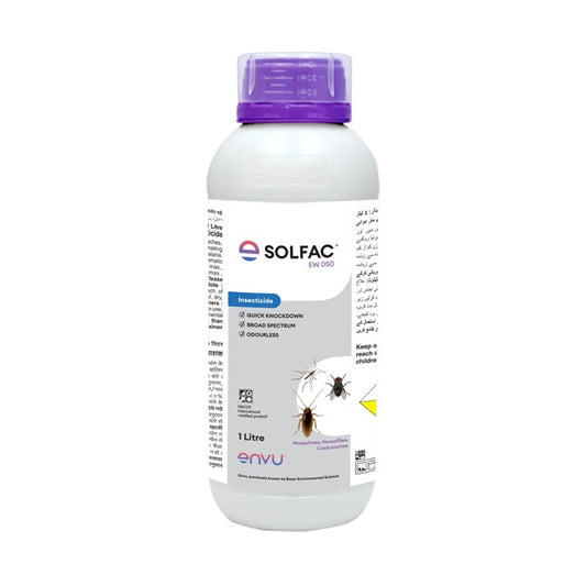 ENVU Solfac - For Cockroach, Housefly & Mosquito Control - 1 Litre | Liquid