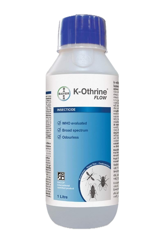 Bayer K-Othrine Flow - For Mosquitos, Cockroach And Insect Control - 1 Litre Pack | Aerosol