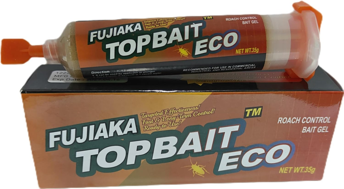 FUJIAKA TOPBAIT ECO Anti Roach Gel Injection Tube Cockroach Killer - 35g