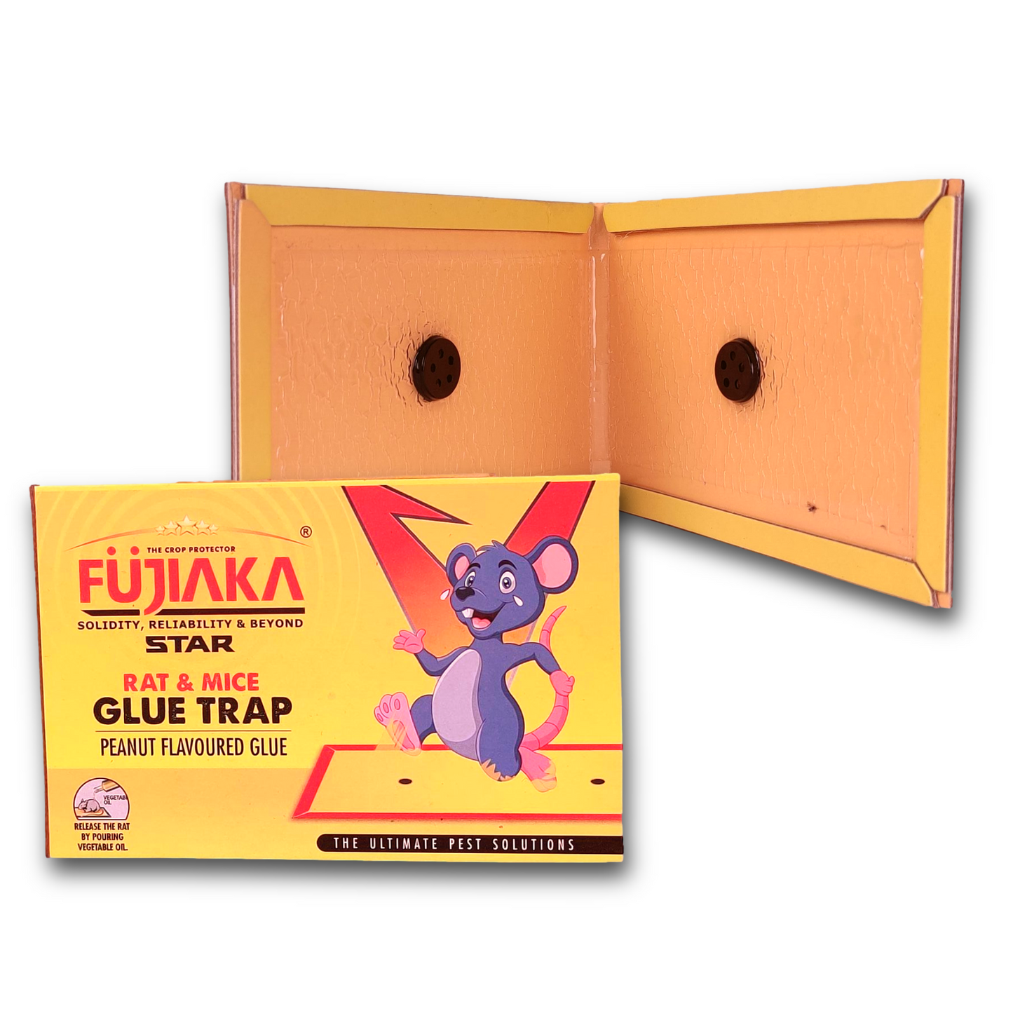 FUJIAKA STAR (ECO) Rat Trap, Glue Pad, Rodent Control Sticky Pad