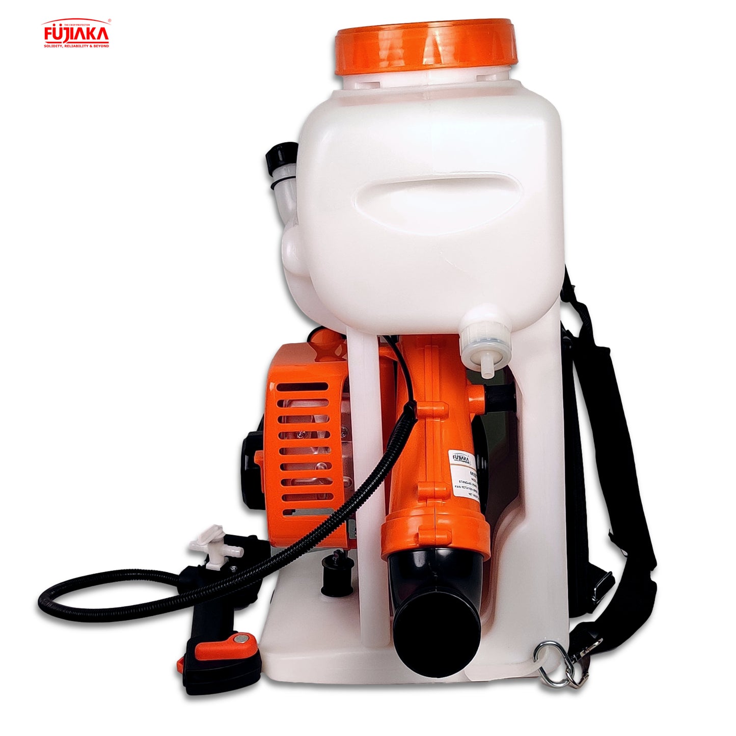 FUJIAKA MYSTER, Petrol Engine Operated-1.25kW 42.7 CC-2 Stroke, Backpack Knapsack Agricultural Power Blower Sprayer Pump