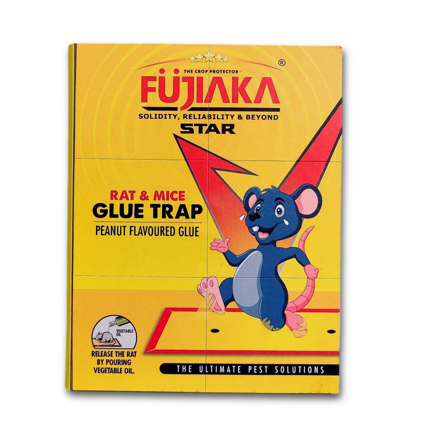 FUJIAKA STAR (REG) Rat Trap Glue Pad, Rodent Control Sticky Pad