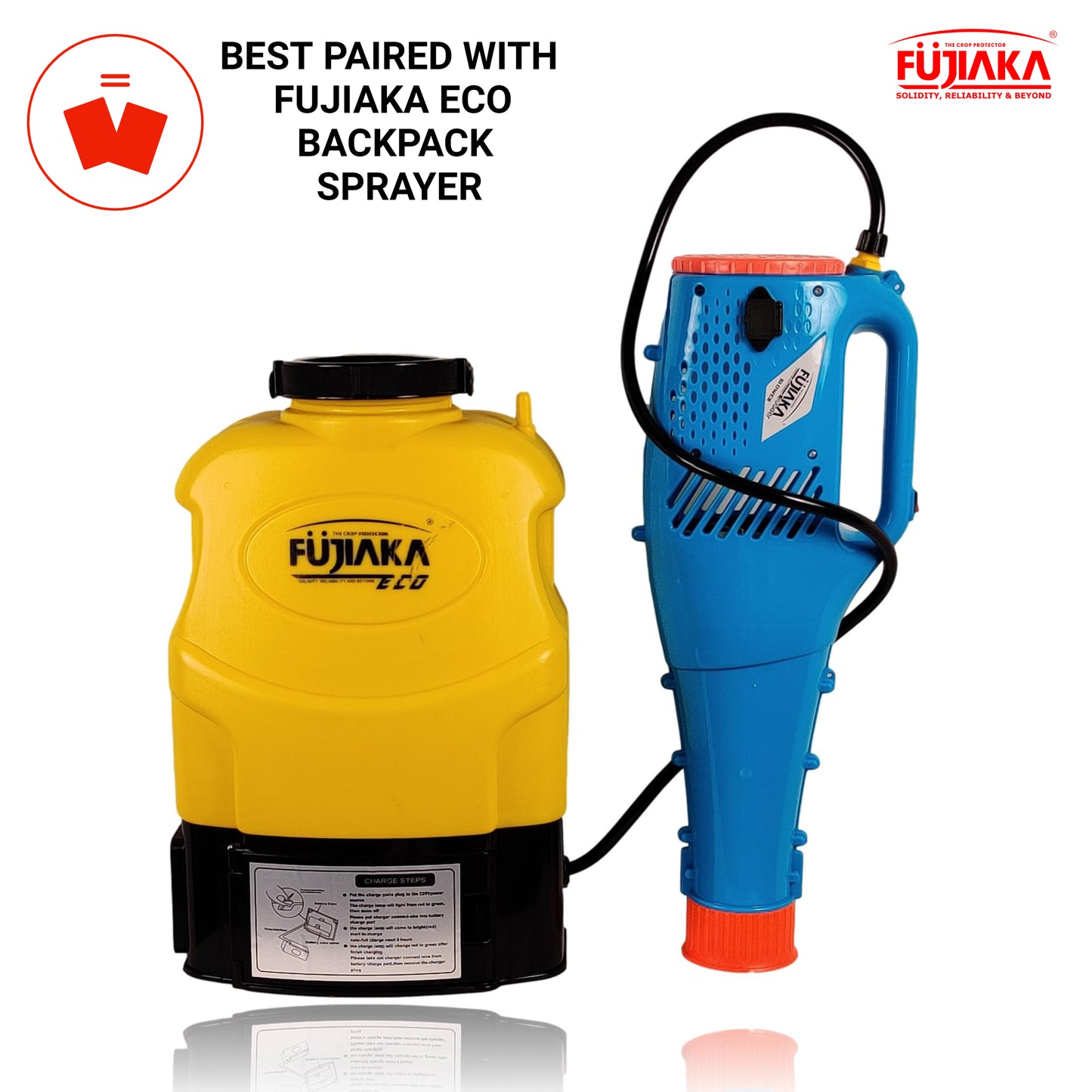 FUJIAKA Bugger, Mist Blower Attachment for Knapsack Sprayers