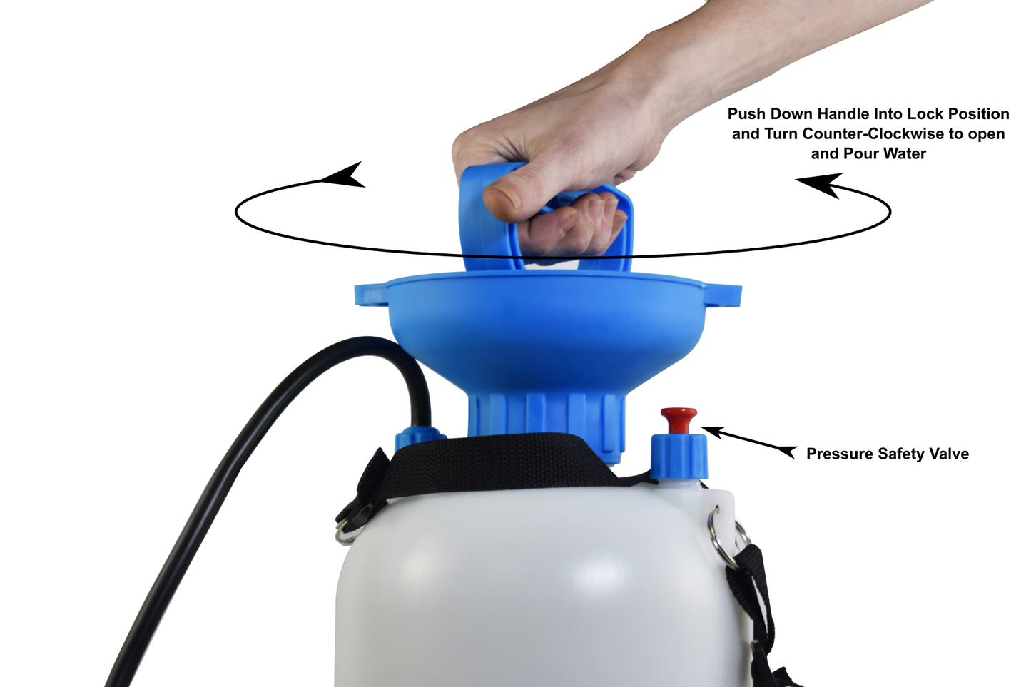 FUJIAKA WS/5, Hand Operated Garden cum Professional Pest Control Sprayer